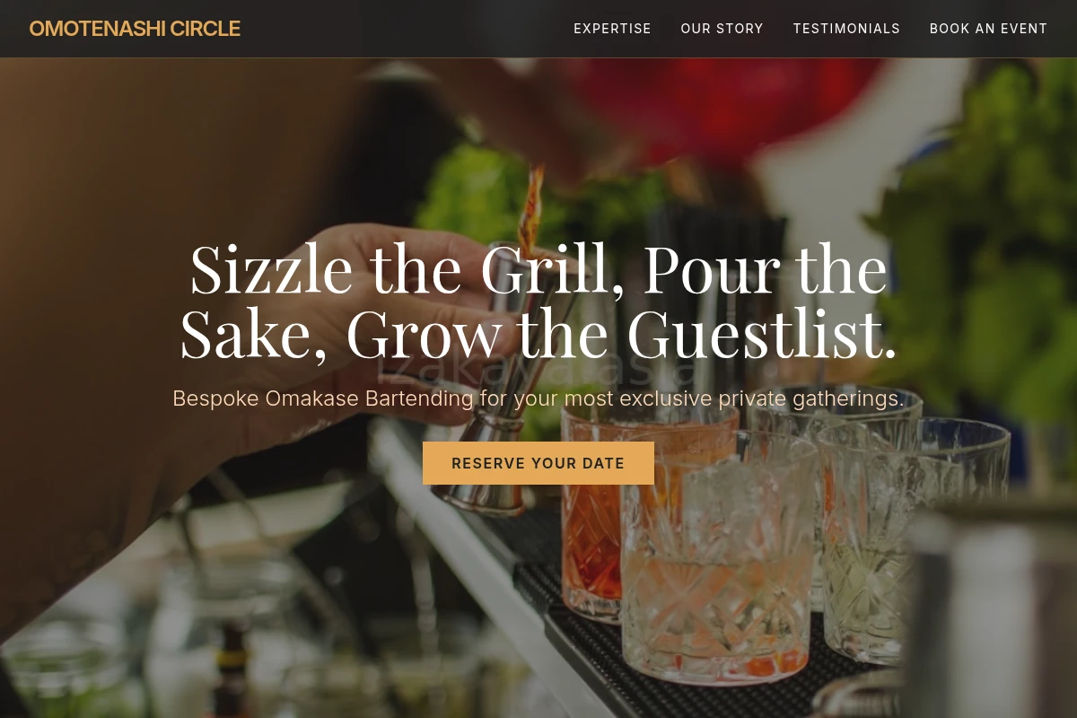 Omakase Bartending