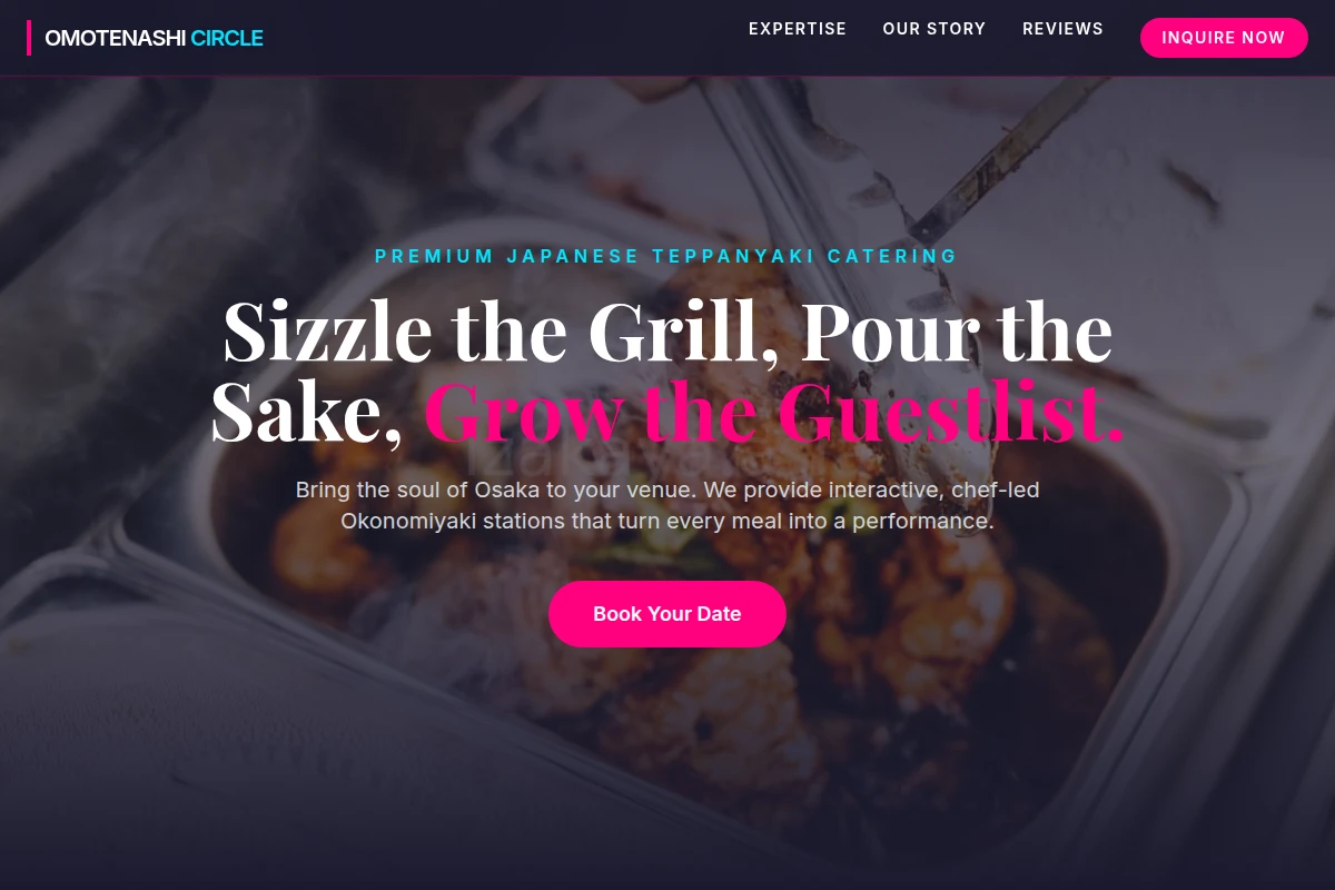Okonomiyaki Catering