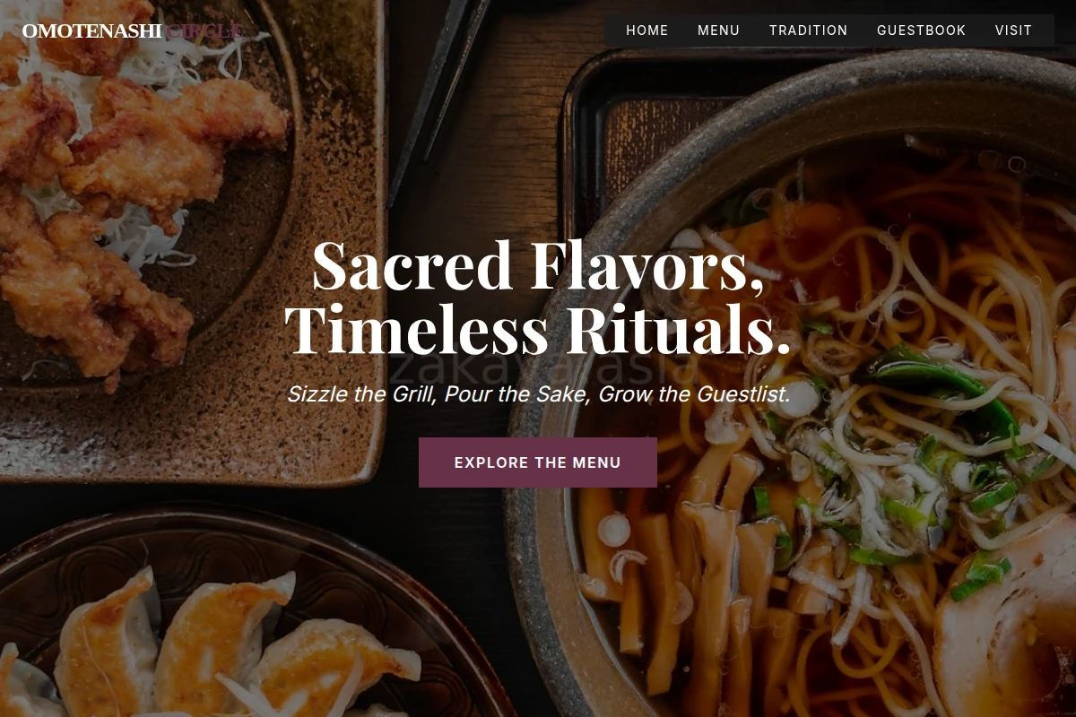 Shinto Japanese Food