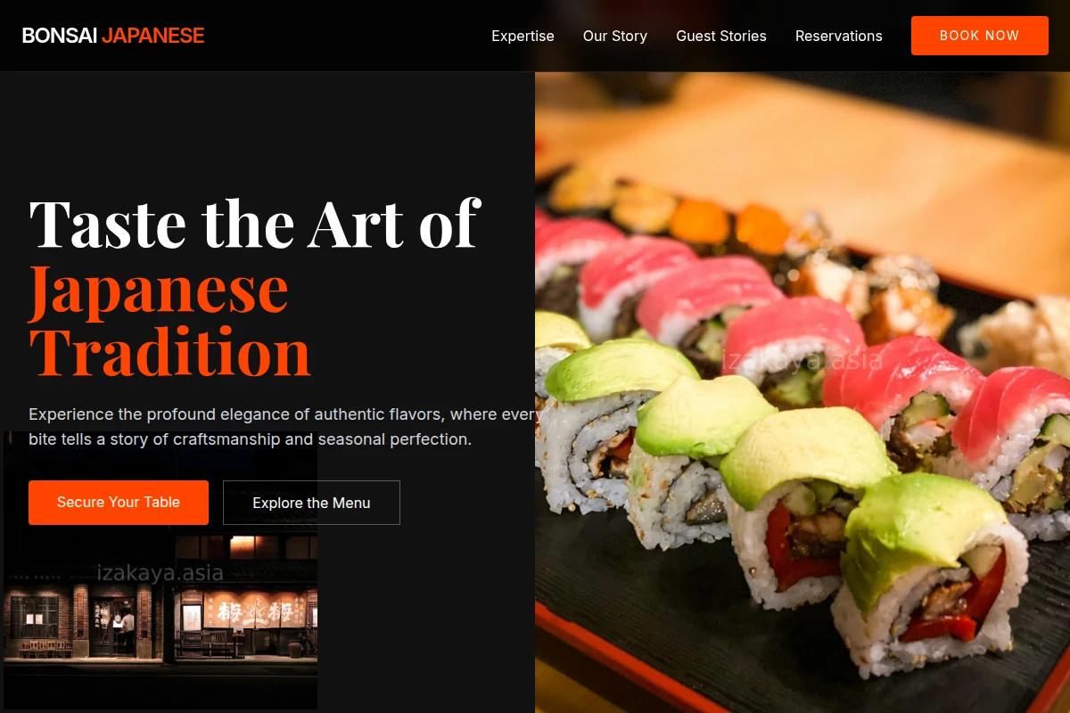 Bonsai Japanese Food