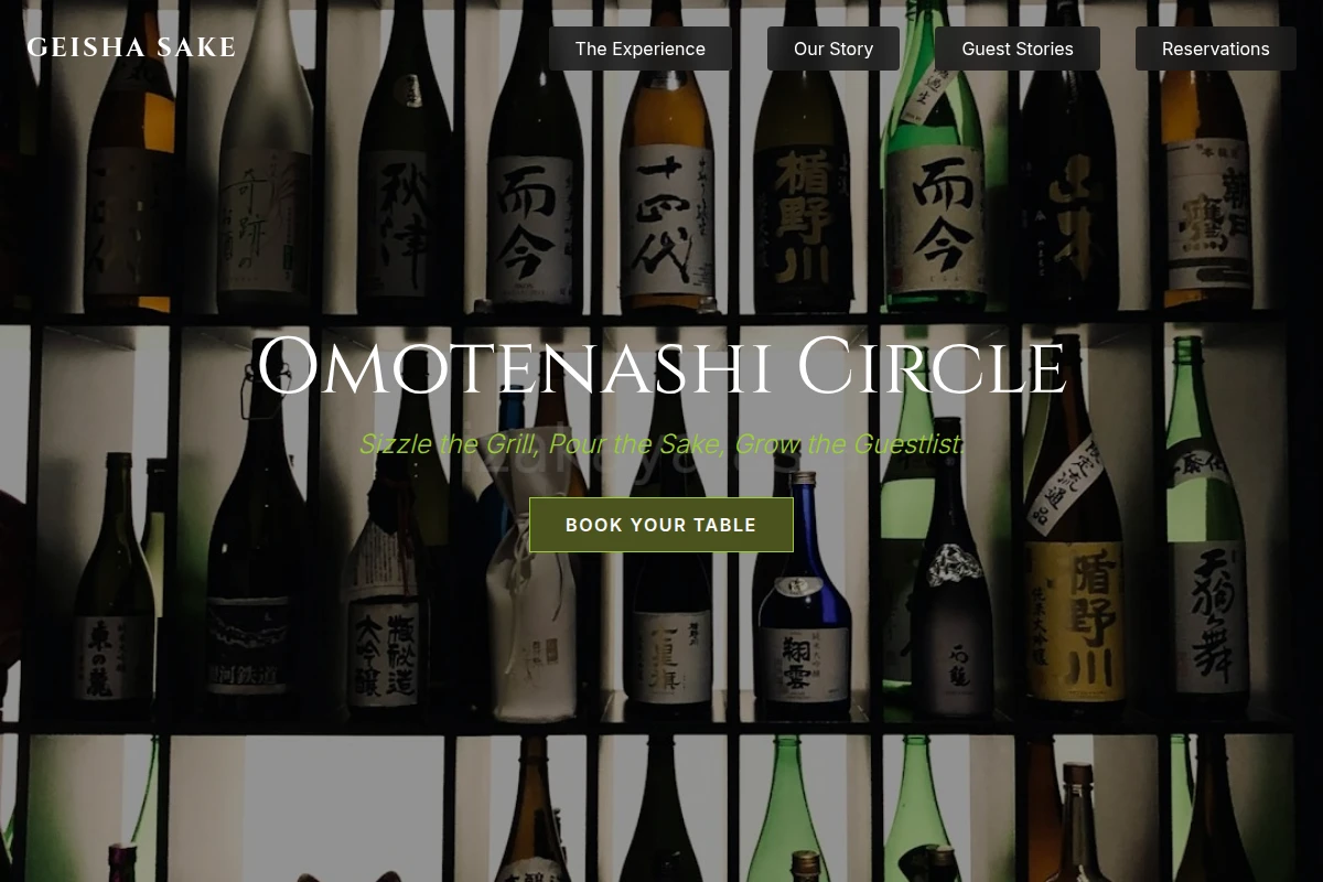 Geisha Sake