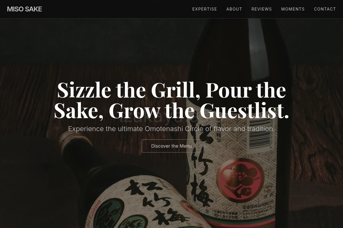 Miso Sake