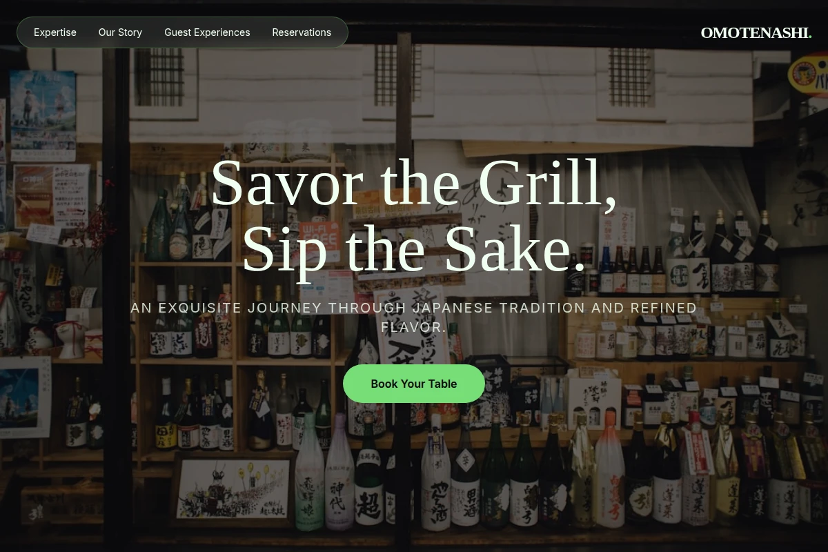 Ginger Sake