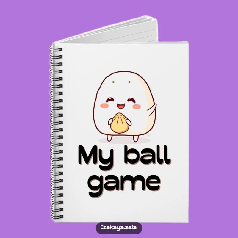 Funny Onigiri Notebook - Hilarious Journal for Japanese Food Fans & Jotting Laughs